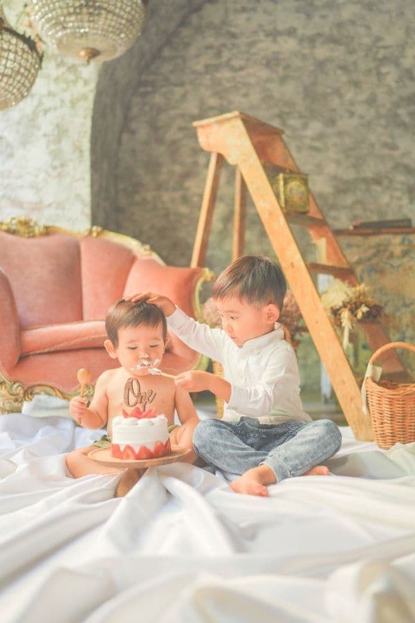 面倒見のよいお兄ちゃんと一緒